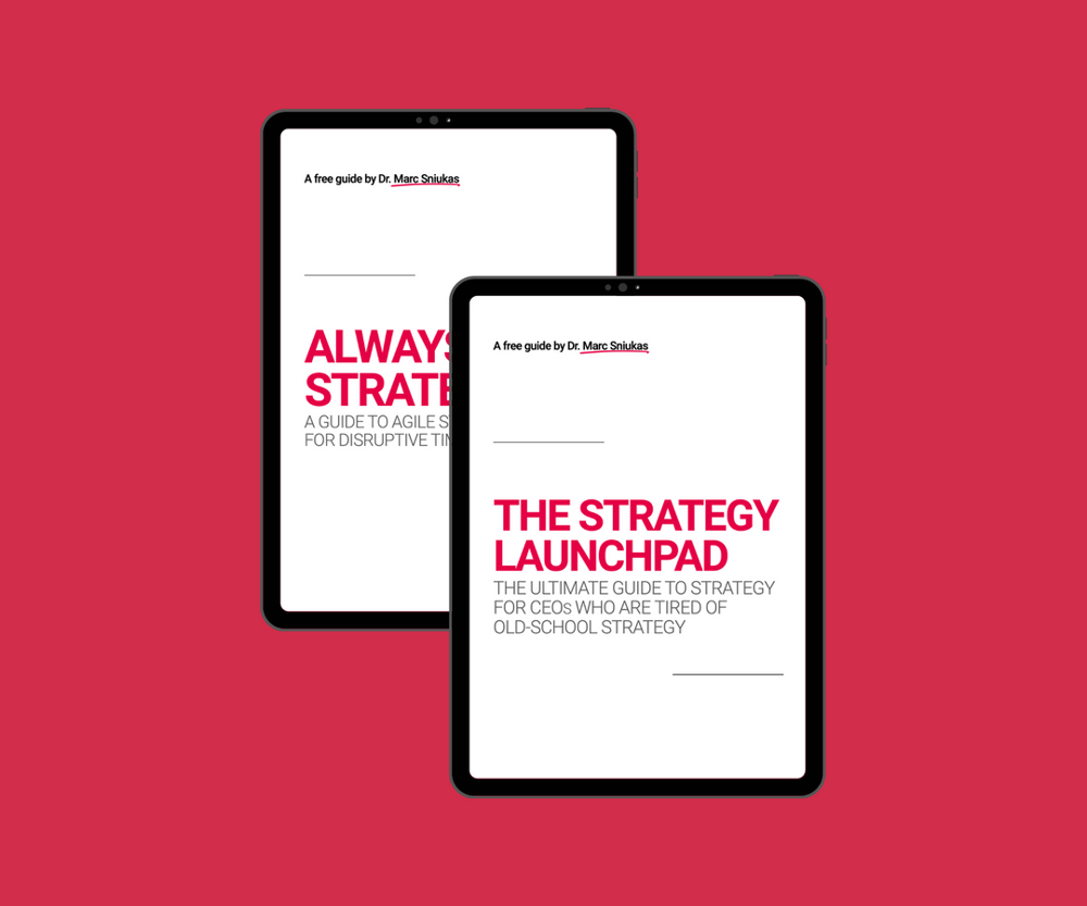 Dr Marc Sniukas Make Better Strategy